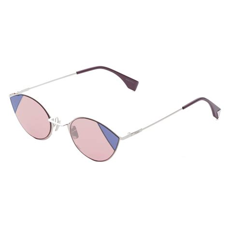 fendi blue cat eye glasses|fendi cat eye sunglasses pink.